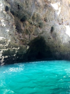 One of the caves